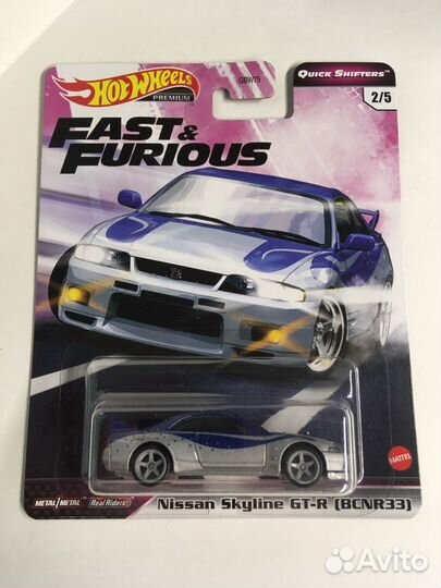 Hot wheels premium Nissan skyline GT-R 33