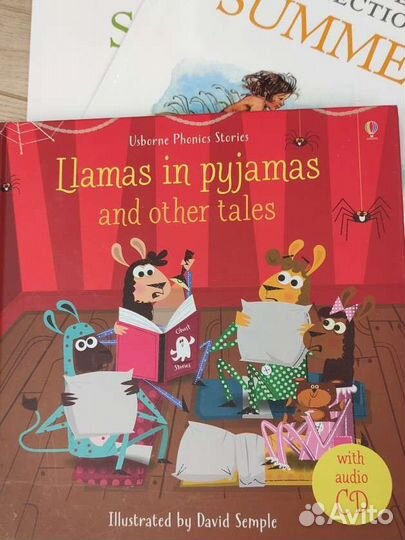 Детские книги на английском. Llamas in pyjamas