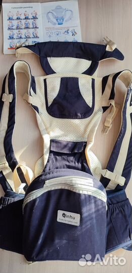 Эргорюкзак переноска кенгуру для детей с 0