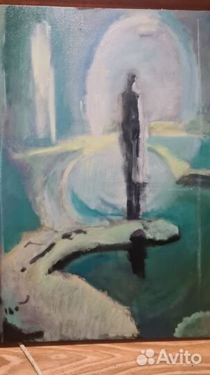 Холсты загругнтованные черные