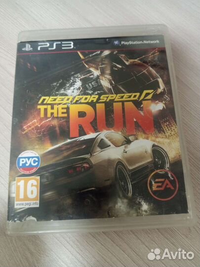Need for speed the run для ps3