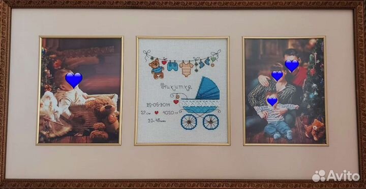 Метрика вышивка крестом