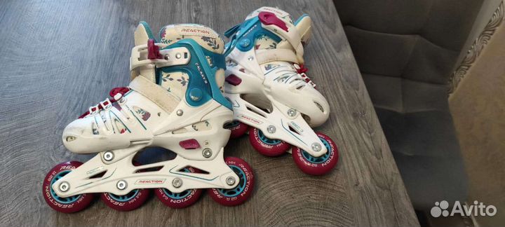 Роликовые коньки детские раздвижные