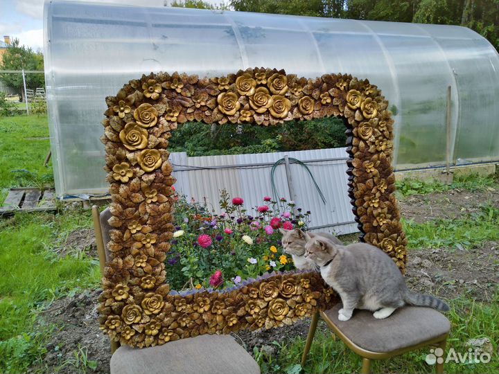 Зеркало в винтажном стиле