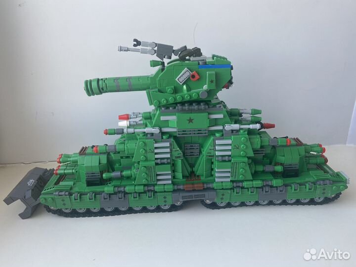 Советский военный танк кв-44 конструктор Лего