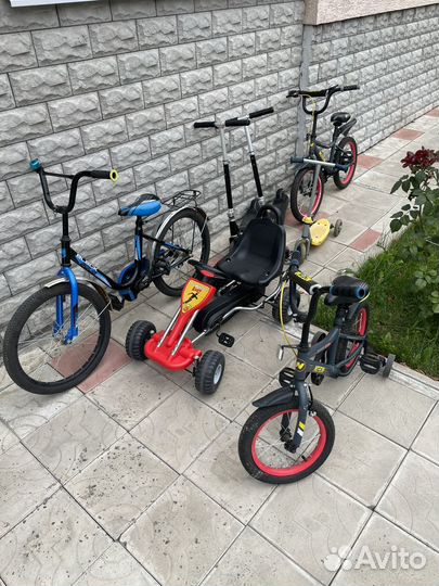 Велосипеды и самокаты детские