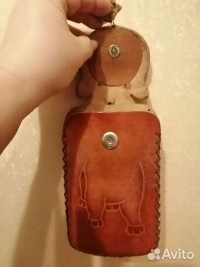 Кожаный чехол для телефона