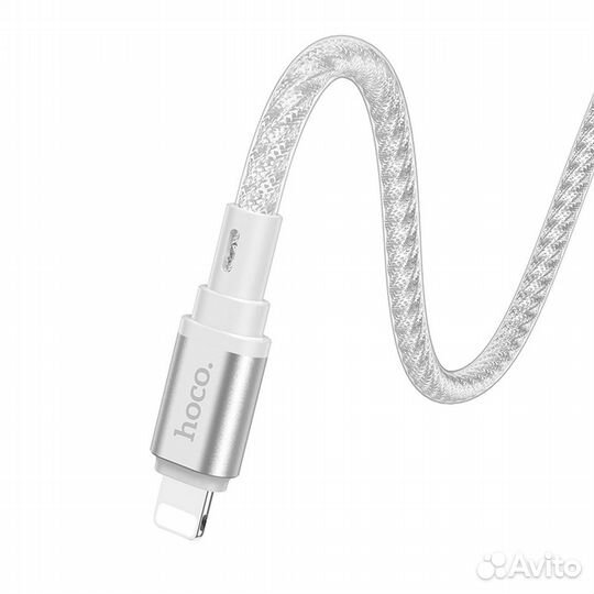Кабель USB x Lightning Hoco. X98 (2.4A/1m.) Crysta