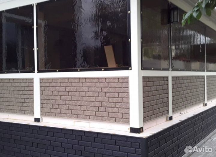 Мягкие окна для веранды