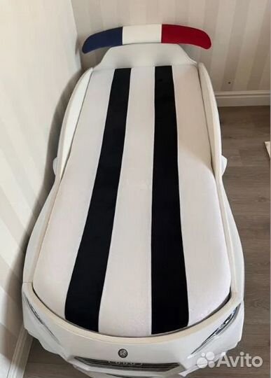 Детская кровать машина Новая + матрас