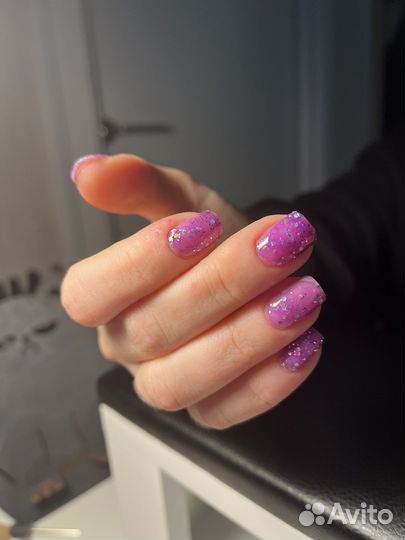 Маникюр с покрытием