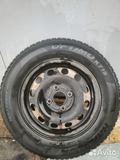 Летние колеса r14 Hankook Optimo k715