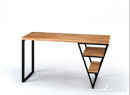 Стол в стиле лофт