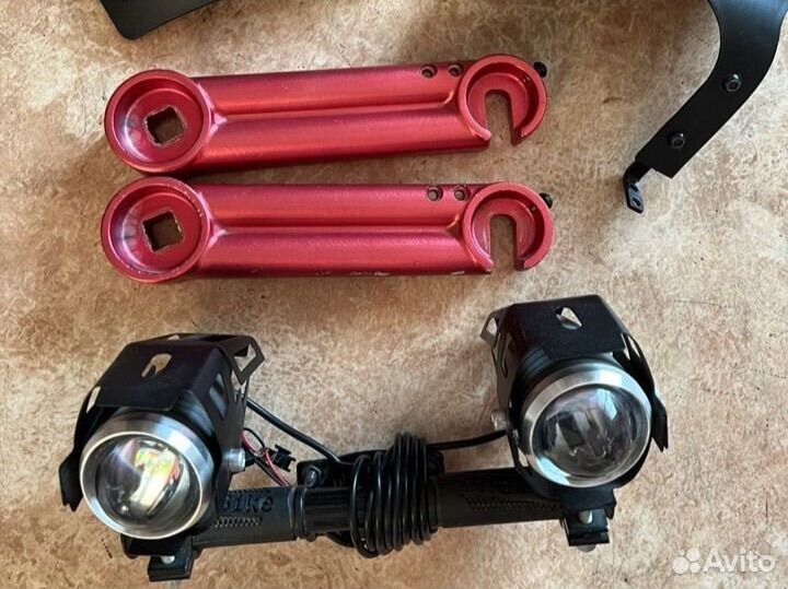 Фары, рычаги, крылья kugoo g booster