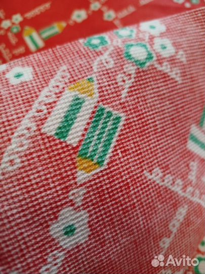 Отрез ткани хлопок СССР