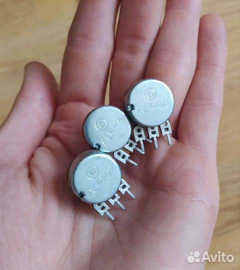 Потенциометры Alpha+ручки