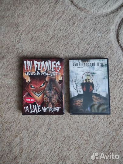 DVD диски IN flames (2 DVD), Dark Tranguillity