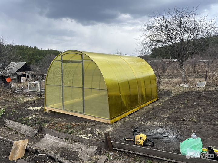 Теплица из поликарбоната 3х4