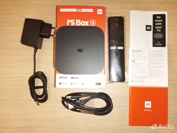 Xiaomi Mi Box S, 4K, Android 8.1, 2/8