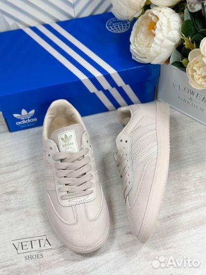 Кроссовки кеды Adidas Samba Begie