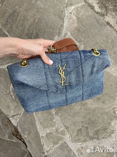 Сумка джинсовая YSL