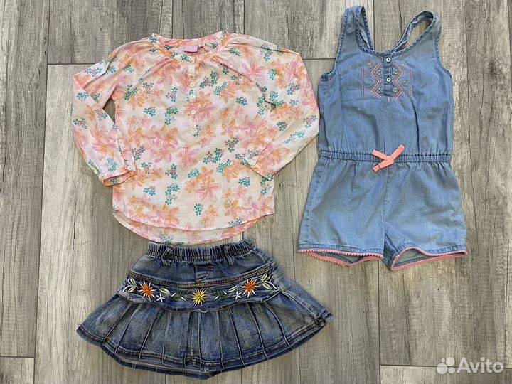 Пакет вещей для девочки 104-116