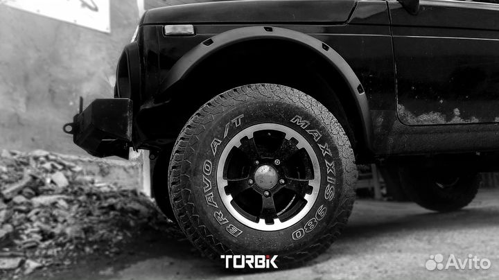 Расширители арок нива