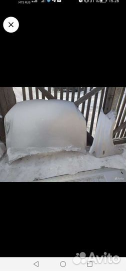 Капот Volkswagen polo