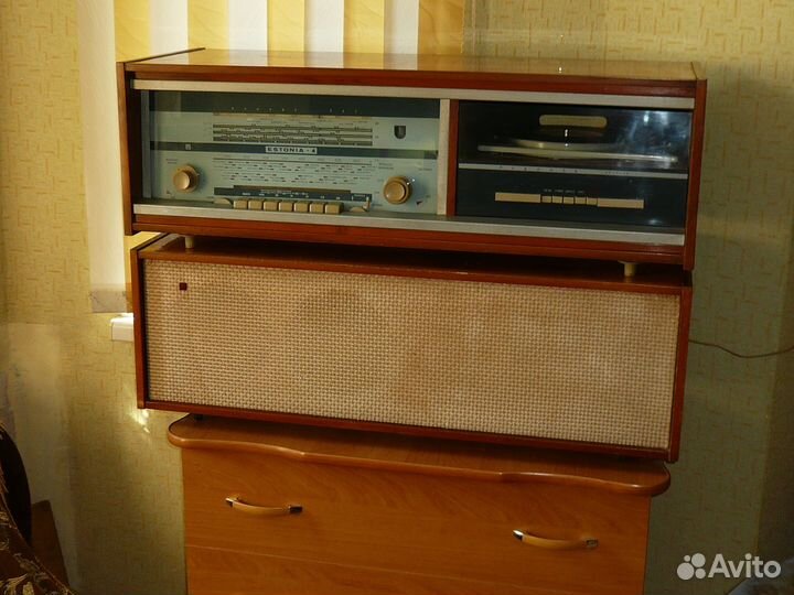 Радиола ламповая эстония 4 1970 гг
