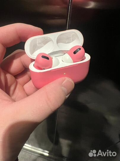 Airpods pro original Розового цвета