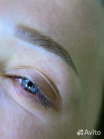 Татуаж перманент пудровое напыление