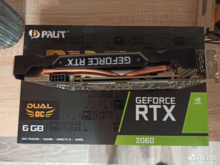 Видеокарта Palit GeForce RTX 2060 Dual OC