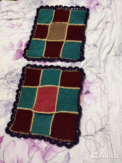 Плед вязанный крючком
