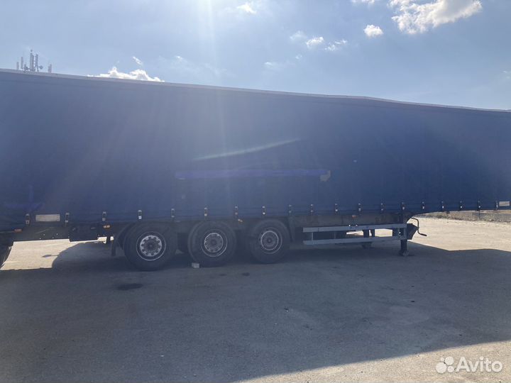 Тент штора на полуприцеп