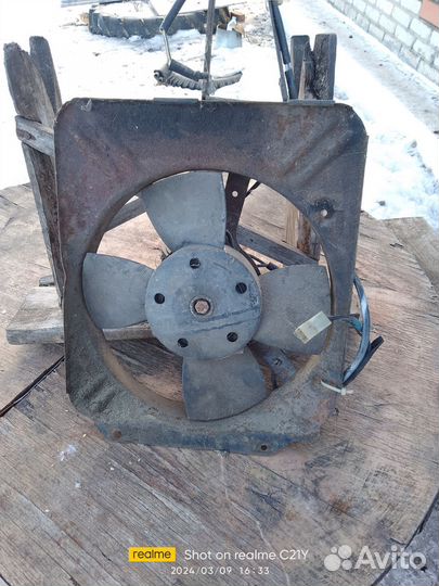 Вентилятор охлаждения радиатора ваз 2107