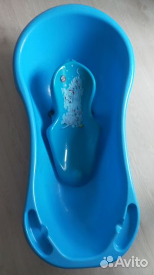 Ванночка для купания с горкой