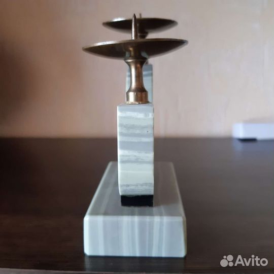 Подсвечник на 2 свечи 10см