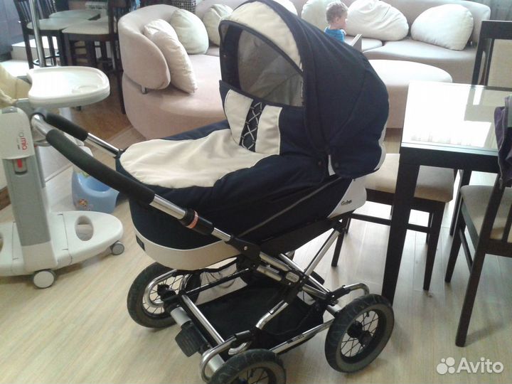 Emmaljunga edge duo combi 2 в 1 шасси sport