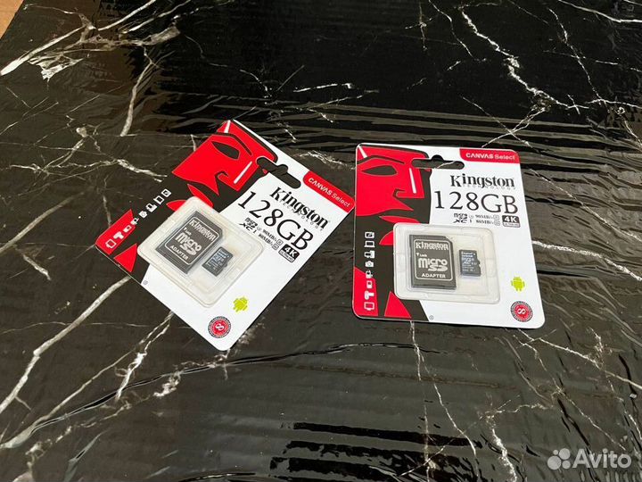 Новая Флешка Kingston 128 Micro SD