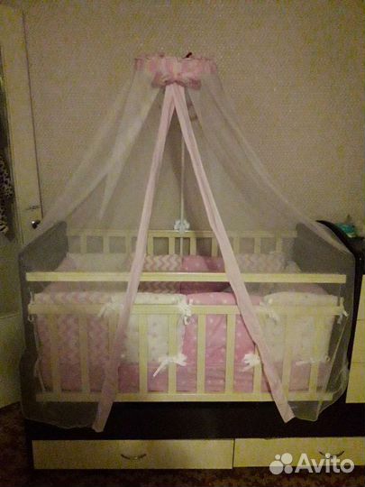 Бортики в кроватку