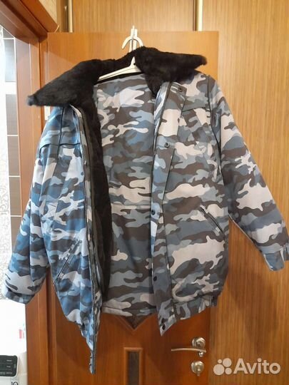 Бушлат со штанами (комуфляж) р. 50-52 новый