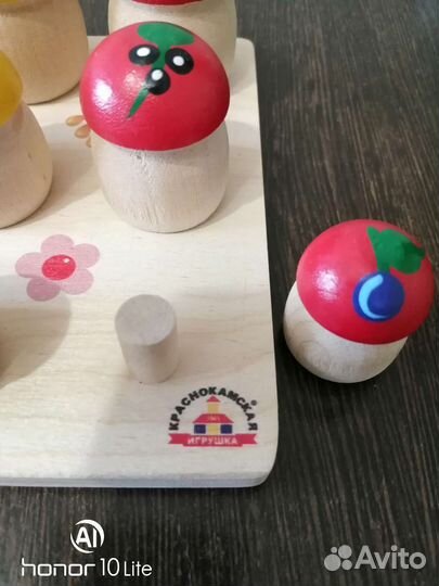 Развивающие деревянные игрушки