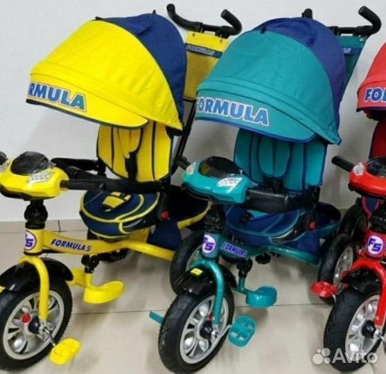 Трехколесный велосипед коляска Super Formula