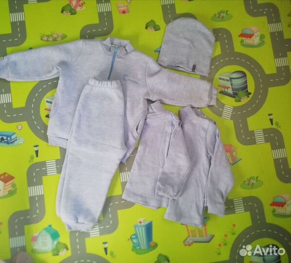 Костюм для мальчика комплектом 5 вещей 86-92