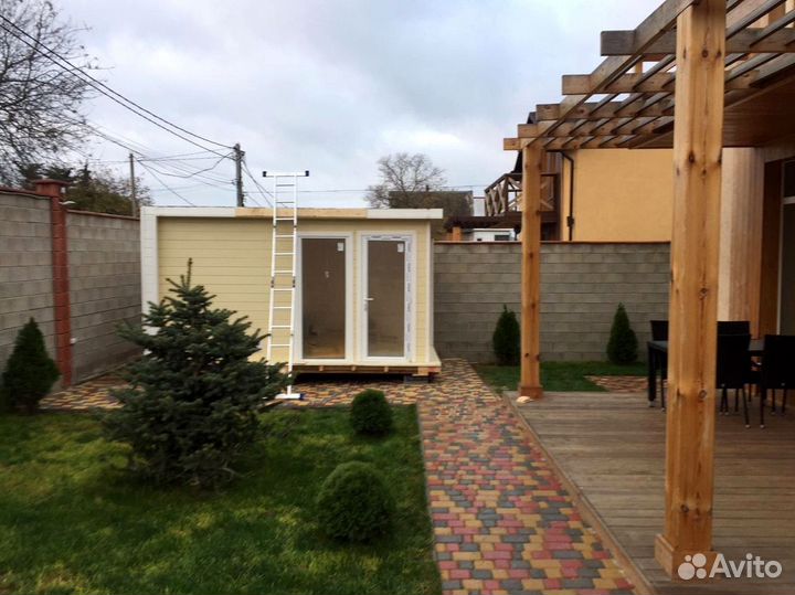 Каркасная баня в наличии от производителя