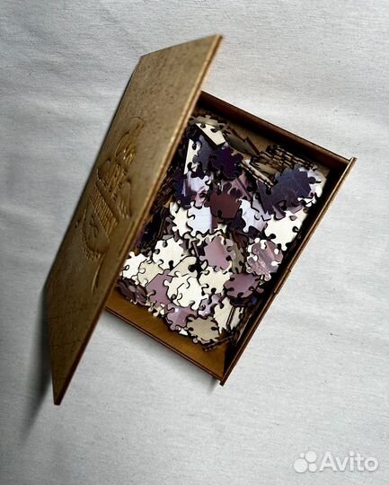 Деревянные пазлы для детей и взрослых, фотопортрет