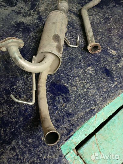 Глушитель mitsubishi colt