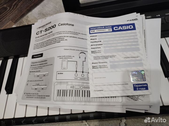 Цифровое пианино Casio Casiotone CT-5200