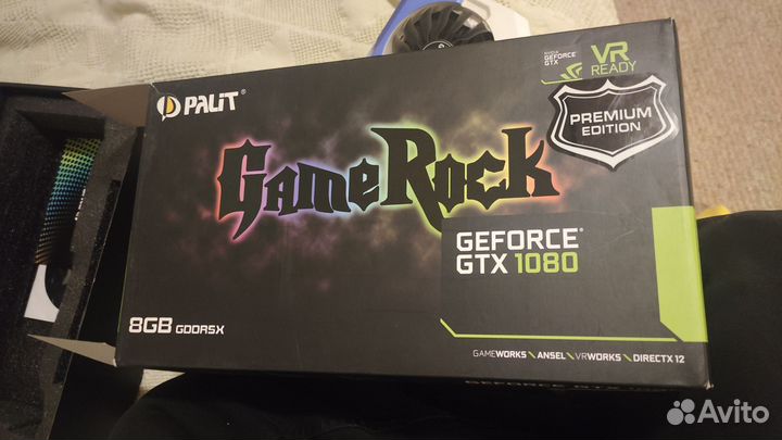 Видеокарта GTX 1080 GameRock Premium Edition
