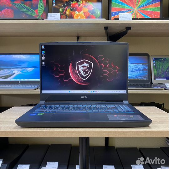 Игровой ноутбук MSI Pulse Core i7 12700H, RTX